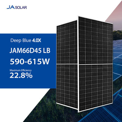 Монокристаллическая солнечная панель 590W 595W 600W 605W 610W 615W с модулем двойного стекла