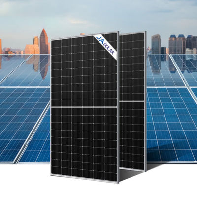 Двусторонний модуль JA SOLAR для дома переднее/заднее стекло 2.0 мм/2.0 мм Лучший полуэлемент