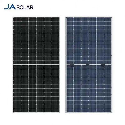 22Эффективность панели 0,5% JA N-тип Бифасальная солнечная панель 570W-600W Двойное стекло 30-летняя мощность