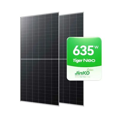 Солнечная панель Jinko N типа 78HL4-V IP68 с номинальной стыковочной коробкой 615 Вт Монокристаллическая ячейка