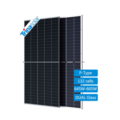 Трина индивидуальная солнечная панель 645W 650W 660W с 22,5% и MC4 EVO2/TS4* соединитель