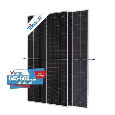 TSM Solar DEG21C.20 Солнечные панели 645W 650W 660W 665W Модуль с двойным стеклом