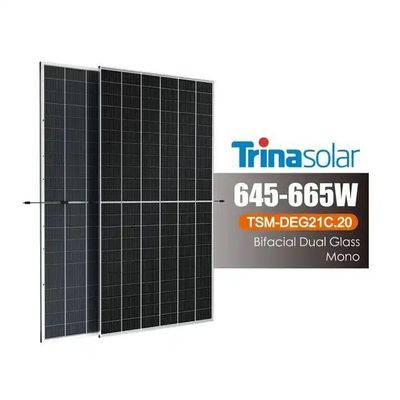 Trina Solar All Black 440w 450w 460w Single Crystal 450w 550w Солнечная панель 320w Домашнее место