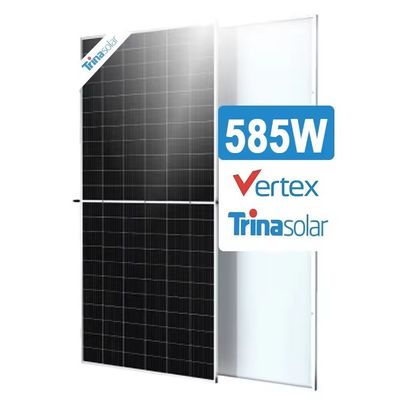 AR покрытое теплого стеклянного стекла 565-585W Trina TSM-DE19R Солнечная панель Моно PV модуль