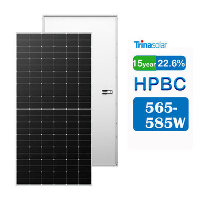 Монокристаллический полуэлементный модуль 585 Вт Trina Solar TSM DE19R с совместимым соединителем MC