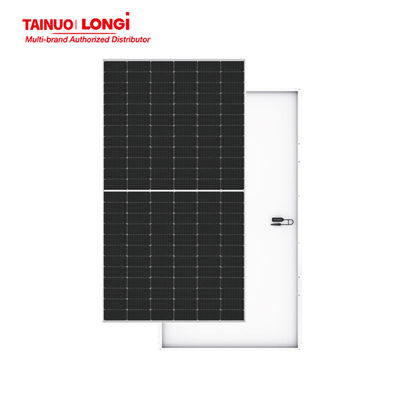 Солнечные батареи Longi 570w Tier 1 с 3,2 мм закаленным низкожелезным стеклом и IP68-оцененной стыковочной коробкой