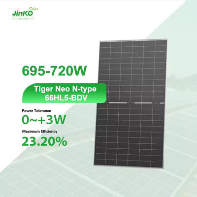 700W 710W 720W N Монокристаллические солнечные панели с антиотражательным покрытием