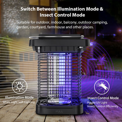 ABS Shell Solar Mosquito Bug Zapper Light Солнечный заряжаемый заряжающий