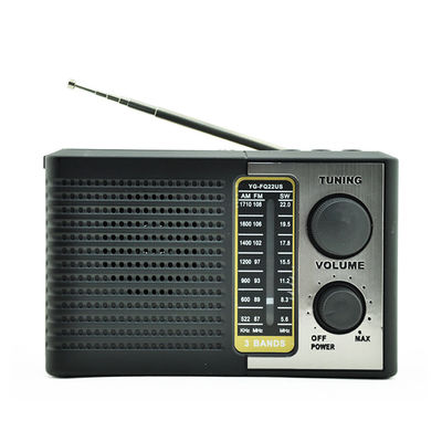 Мультифункциональное перезаряжаемое радио с солнечной энергией AM FM радио Музыка с светодиодным факелом