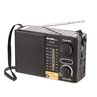 Ретро AM FM SW Multi Band Радио с солнечным питанием Антикварный дизайн с Bt динамиком