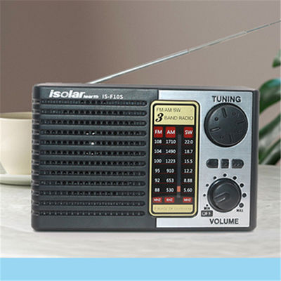 Переносное солнечное зарядное радио Vintage AM FM SW Многодиапазонное экстренное солнечное радио