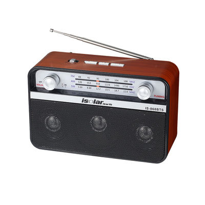 USB Tf Музыкальный проигрыватель Fm Am Sw 3 Band Наружное солнечное радио с перезаряжаемым BT